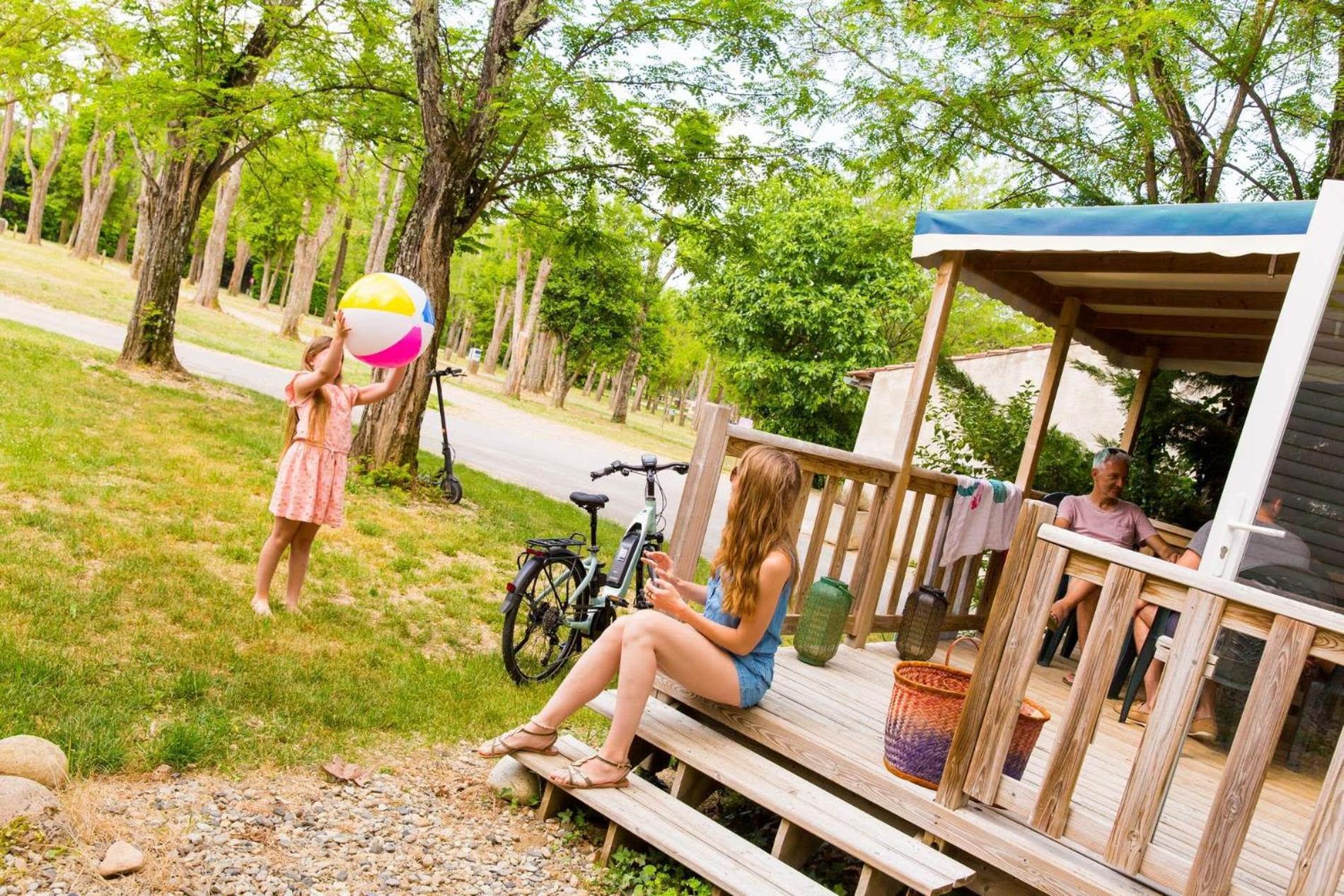 Camping La Chapouliere Ruoms Kültér fotó